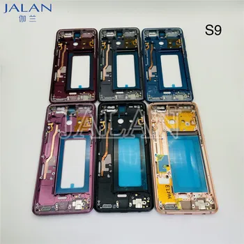1 шт. Средняя рамка G960 для ЖК-дисплея SM S9, средняя рамка, Задняя рамка, замена корпуса, запчасти для ремонта средней пластины телефона