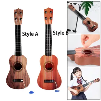 21-дюймовое Сопрано Гавайская Гитара Музыкальный Инструмент Игрушка Для Раннего Обучения Концертная Гавайская Гитара для Взрослых Детей Начинающих Подарки на День Рождения