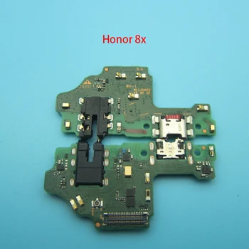 5шт 100%Оригинальный Новый Для Huawei Honor 8X 10 Lite Enjoy10 Plus USB Плата Для Зарядки Док-порт Разъем Зарядного Устройства Гибкий Кабель Микрофон 0