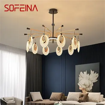 SOFEINA Nordic светодиодные люстры Светильники Креативный подвесной светильник для дома для украшения гостиной
