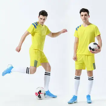 Изготовленные на заказ новые футбольные майки, мужская футбольная форма, тренировочный костюм, студенческая спортивная одежда, оптовый комплект футбольного спортивного костюма 0
