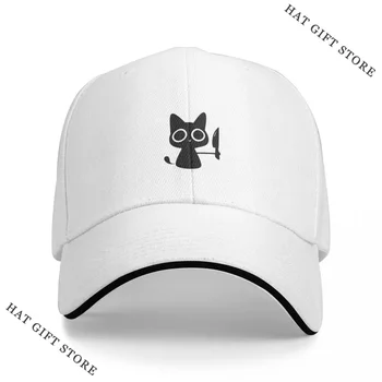Кепка Hot Knife Cats, бейсболка, хип-хоп Солнцезащитная кепка с диким мячом, шляпы дальнобойщиков для мужчин и женщин