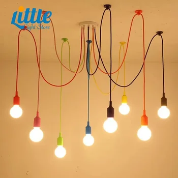 Креативные люстры для освещения Вилла Люстра Простая Современная Люстра для гостиной Двухуровневое здание