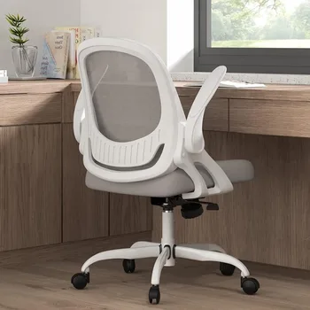 Кресло для домашнего офиса, стул для рабочего стола, Комфортное Эргономичное вращающееся компьютерное кресло, рабочее кресло с дышащей сеткой, рабочее кресло с поддержкой поясницы