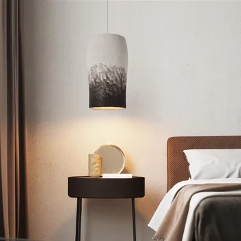 Люстра Wabi Sabi Wind, Прикроватная лампа для спальни, Дизайнерский подвесной светильник для семейного ресторана, бара, магазина одежды