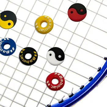 Новая Теннисная ракетка Ударопрочный Амортизатор Силиконовый Прочный Мультяшный Различные Узоры Теннисные Гасители вибрации Аксессуары для тенниса 0