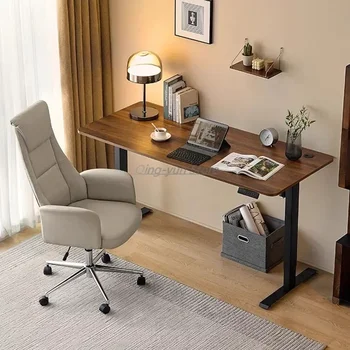 Офисный стол с электрической регулировкой высоты, Регулируемый Металлический подъемник, Роскошные компьютерные столы, мебель для студенческой гостиной Escritorio