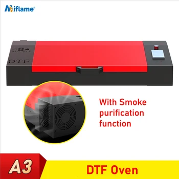 Печь DTF формата A3, устройство для отверждения ПЭТ-пленки, порошковая печь горячего расплава с функцией очистки от дыма, принтер для печати футболок DTF, сушилка для пленки
