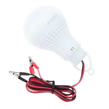 Светодиодная лампа постоянного тока 12 В 7 Вт общего типа для дома / лагеря / пеших прогулок / аварийной ситуации / на открытом воздухе