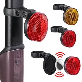 Светоотражающий задний фонарь для велосипеда с воздушной биркой, велосипедная стойка для сигнальной лампы безопасности AirTag, задний отражатель велосипеда, скрытое крепление