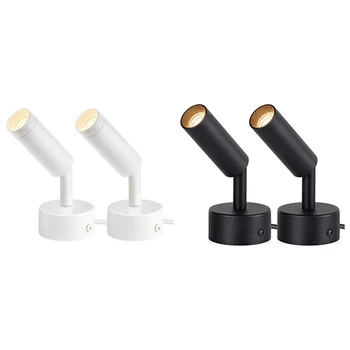 Точечные Светильники 3 Вт Для Внутреннего Регулируемого Напольного Прожектора LED Dimmable Plant Spotlight Accent Lighting US Plug