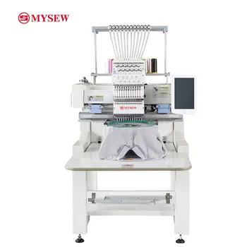 Автоматическая промышленная многофункциональная швейная интеллектуальная вышивальная машина MHS1201HC с 12 иглами и одной головкой 1