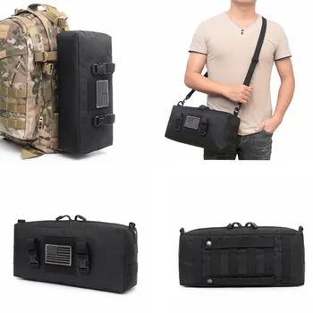 Oulylan, тактическая сумка, Molle EDC, нейлоновая водонепроницаемая охотничья сумка, военная поясная сумка, дорожные походные сумки через плечо 2