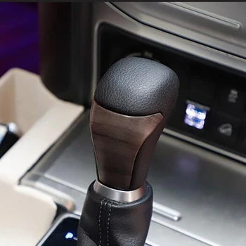 Автомобильная автоматическая ручка переключения передач Рычаг переключения передач для Toyota Land Cruiser Prado 150 2018 2019 2020 Серебристый 3
