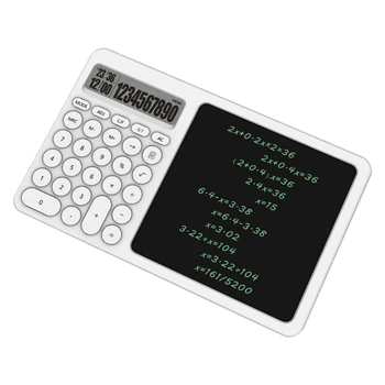 Портативная доска для письма с жидкокристаллическим дисплеем со встроенным калькулятором для математических расчетов Dropship 5